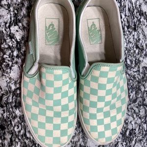 Mint green Vans woman’s size 8.5